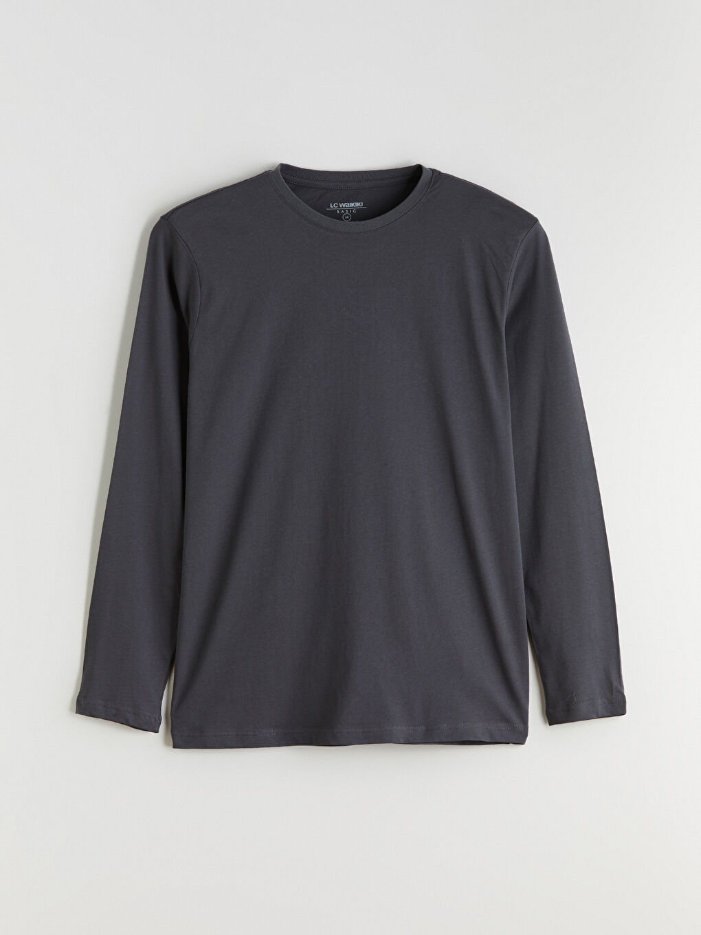 Crew Neck Long Sleeve Men's T-Shirt-4