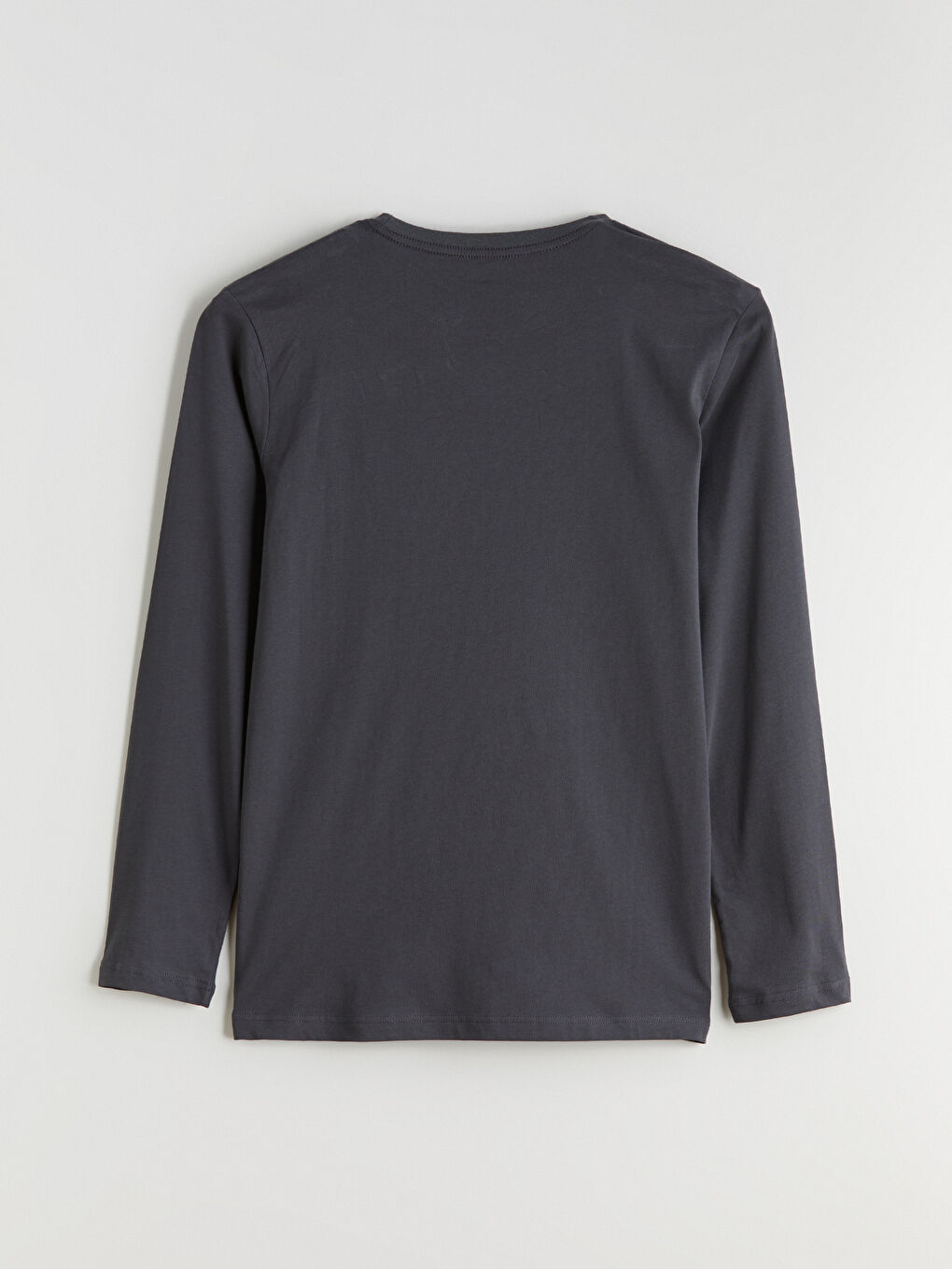 Crew Neck Long Sleeve Men's T-Shirt-5