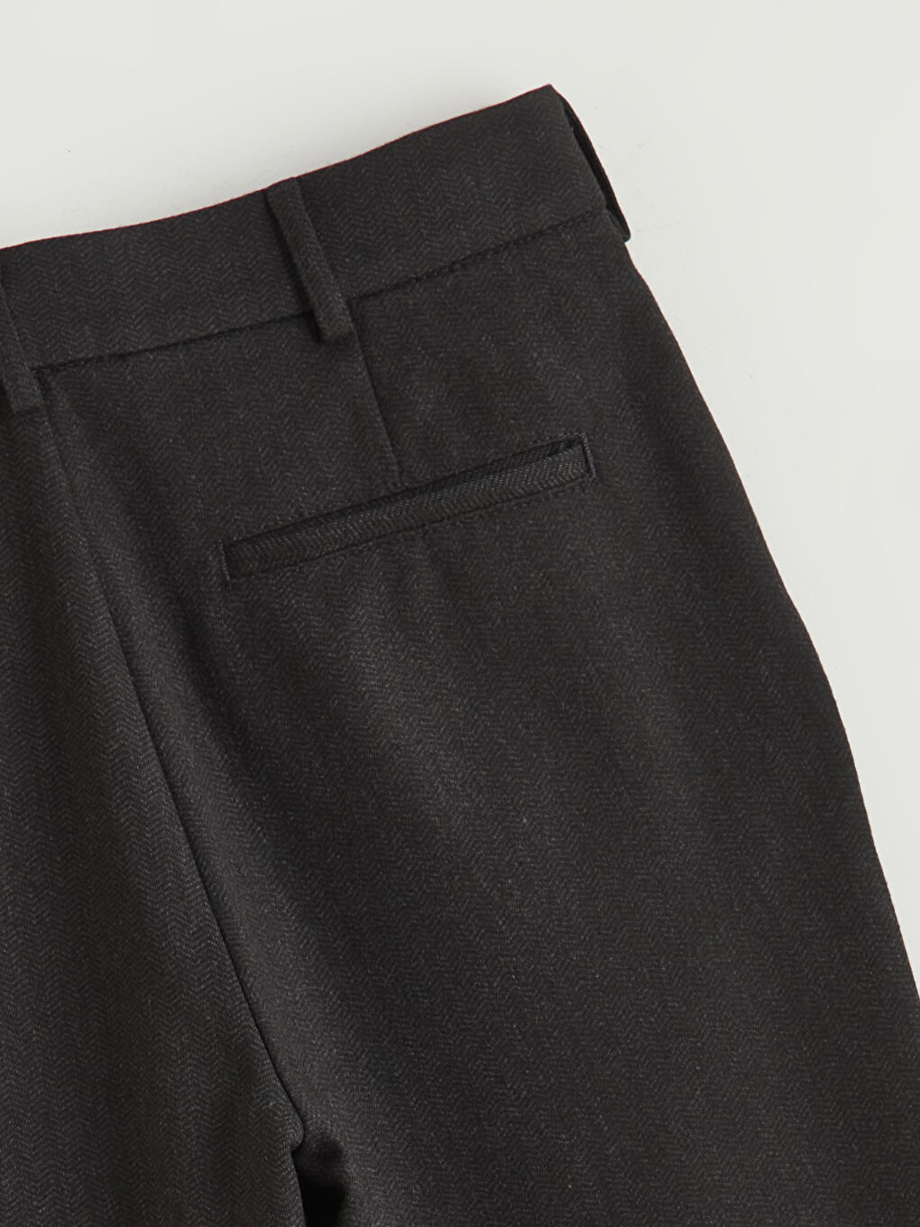 Kahverengi Standart Kalıp Erkek Pantolon-5