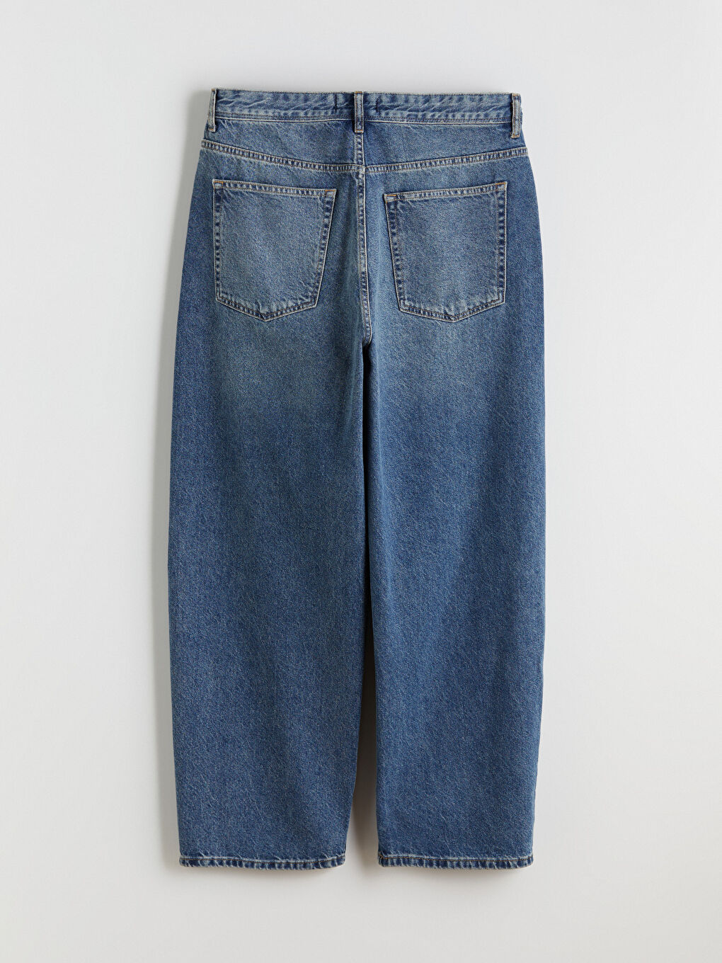 İndigo Baggy Fit Erkek Jean Pantolon-5