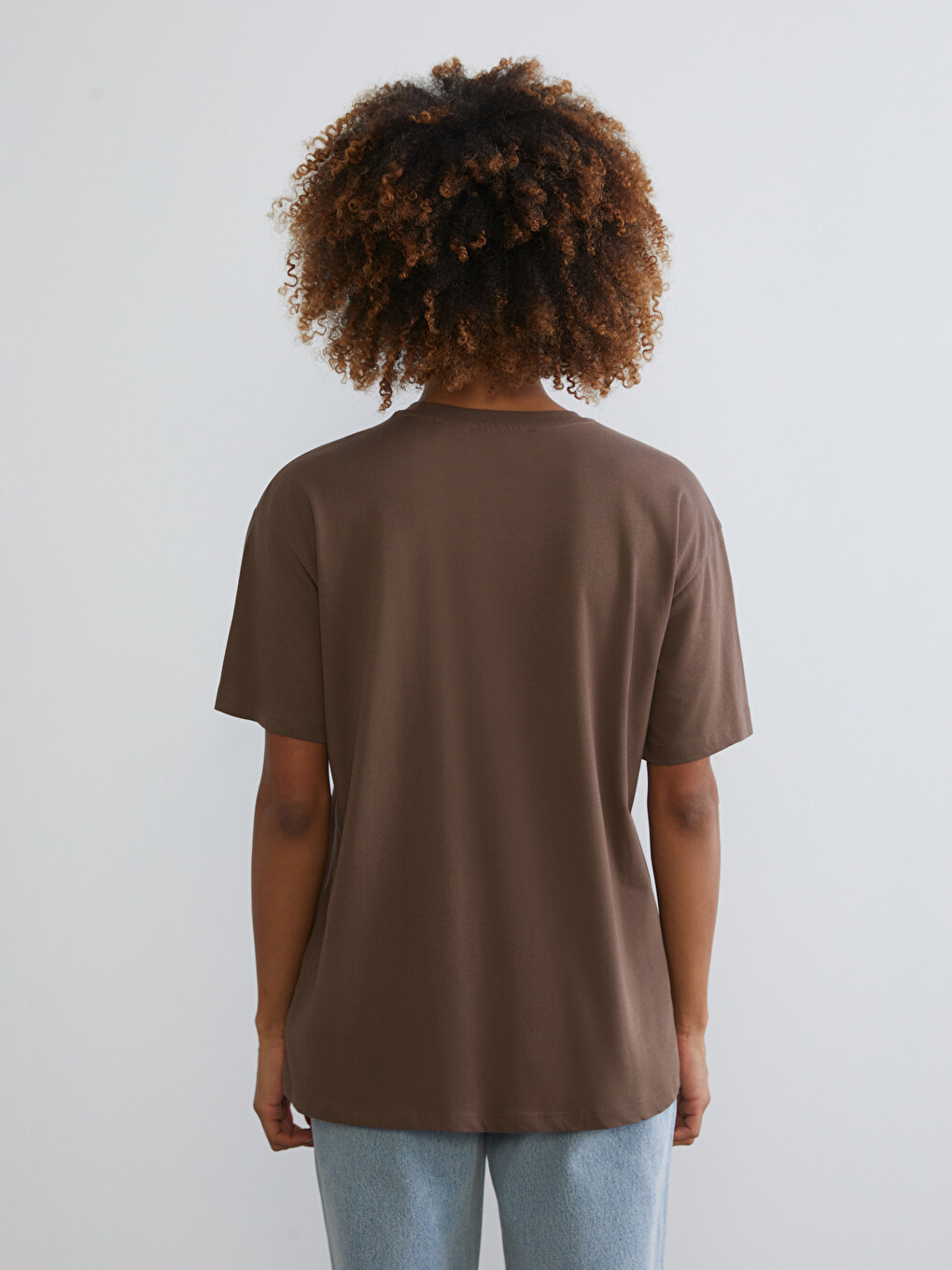 T-shirt Imprimé The Mandalorian À Col Rond Pour Femmes-3