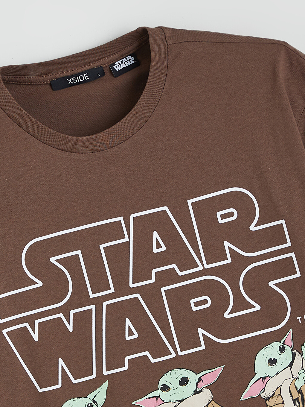 T-shirt Imprimé The Mandalorian À Col Rond Pour Femmes-5