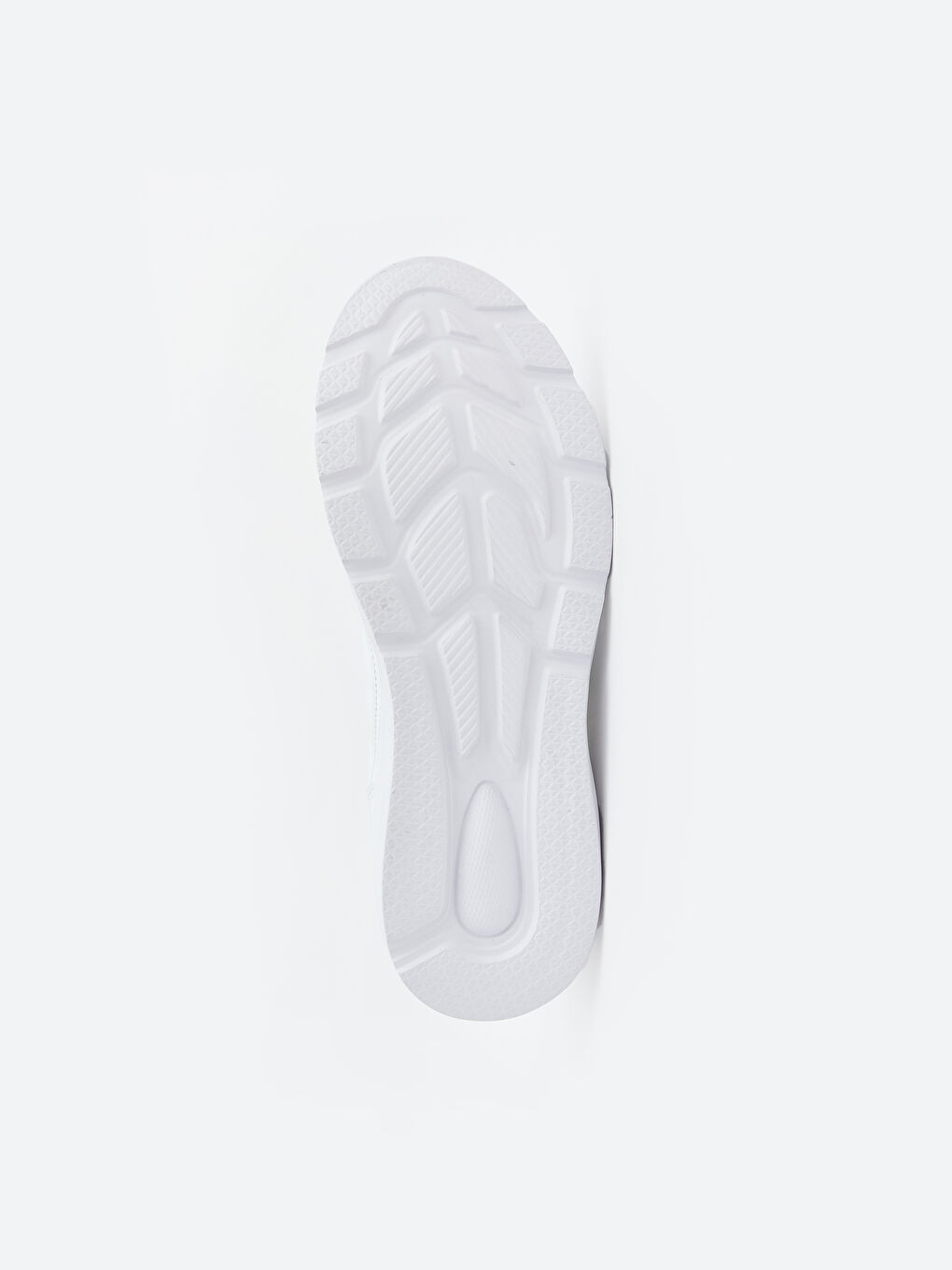 Beyaz Deri Görünümlü Erkek Spor Ayakkabı-3