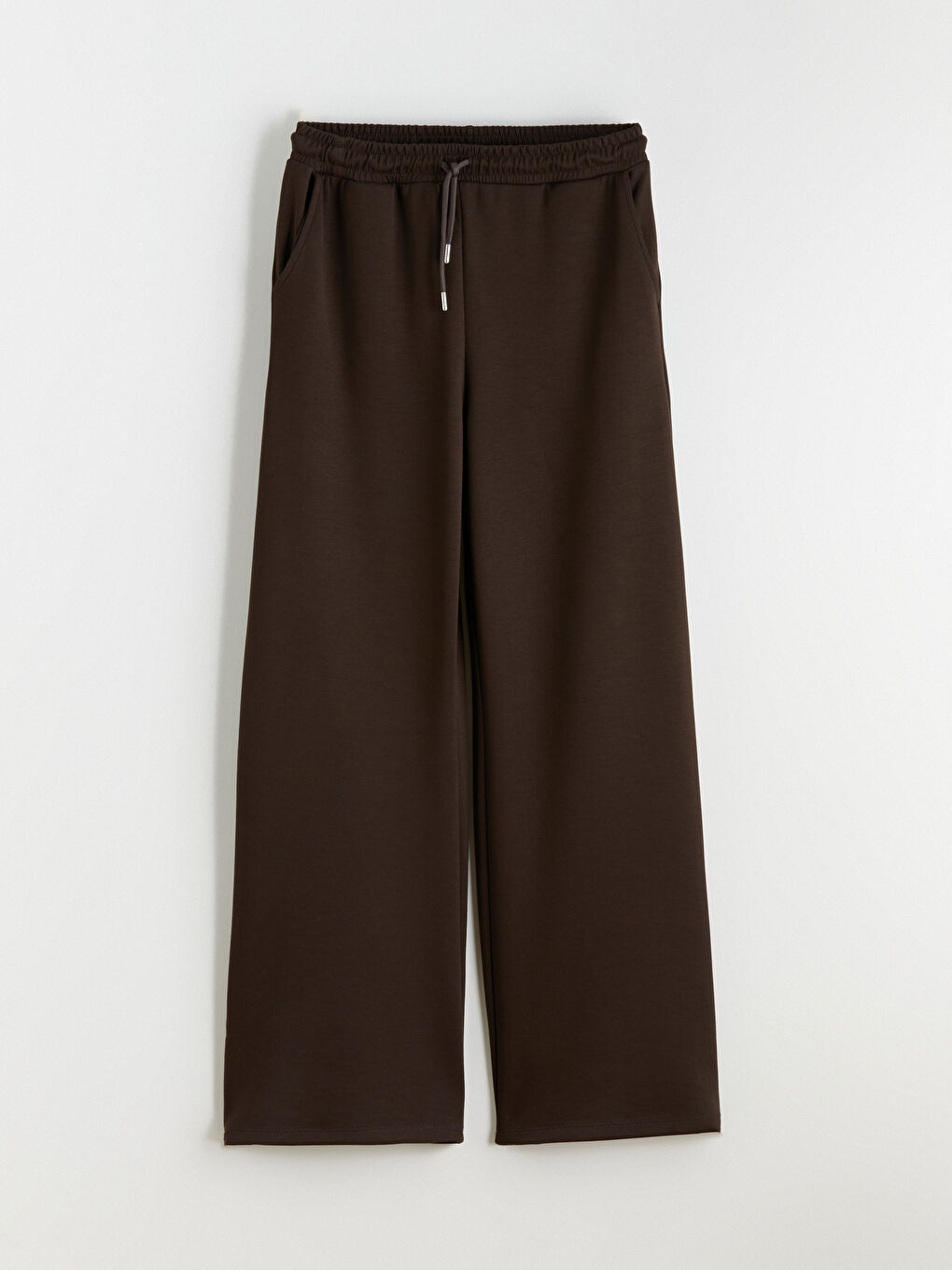 پانتۆڵی ئارەقە بە کەمەر لاستیکی و پانتۆڵ فراوان بۆ ژنان-4