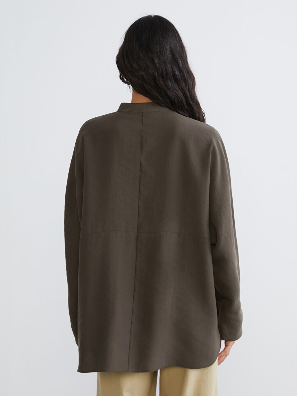 Oversize Women's Shirt Tunic-3