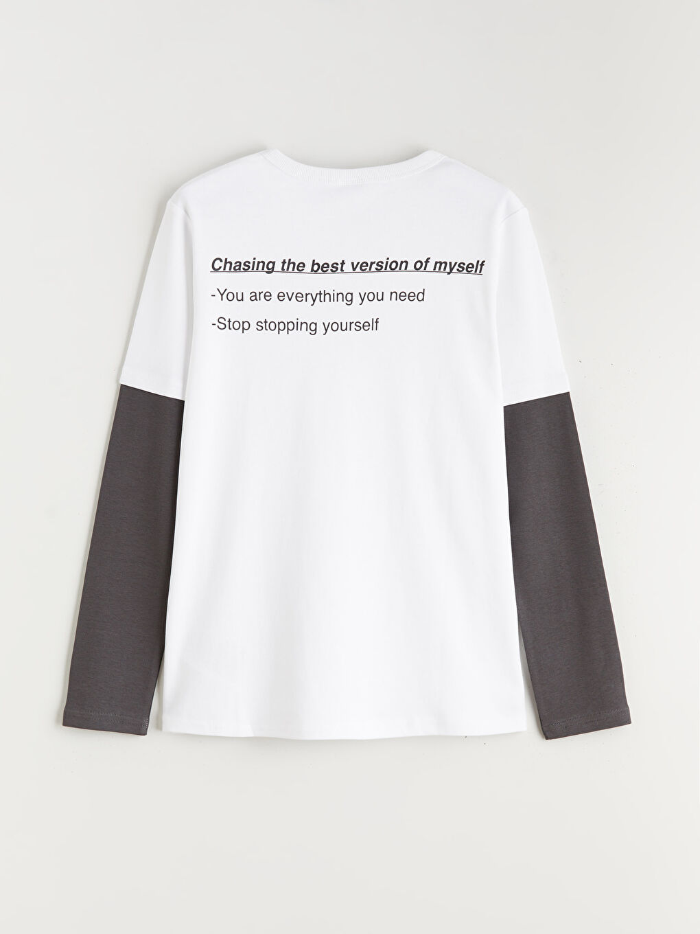 Crew Neck Printed Boys' T-Shirt-2