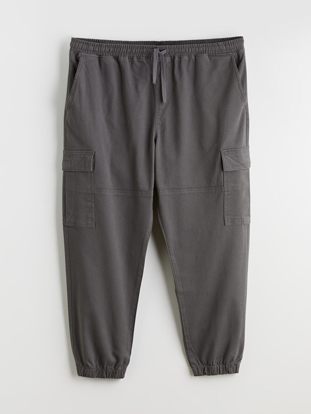 Antrasit Standart Kalıp Erkek Kargo Pantolon-4