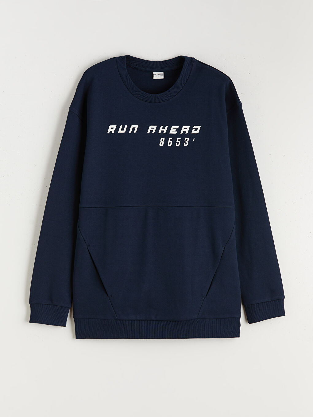 Crew Neck Printed Boys' Sweatshirt