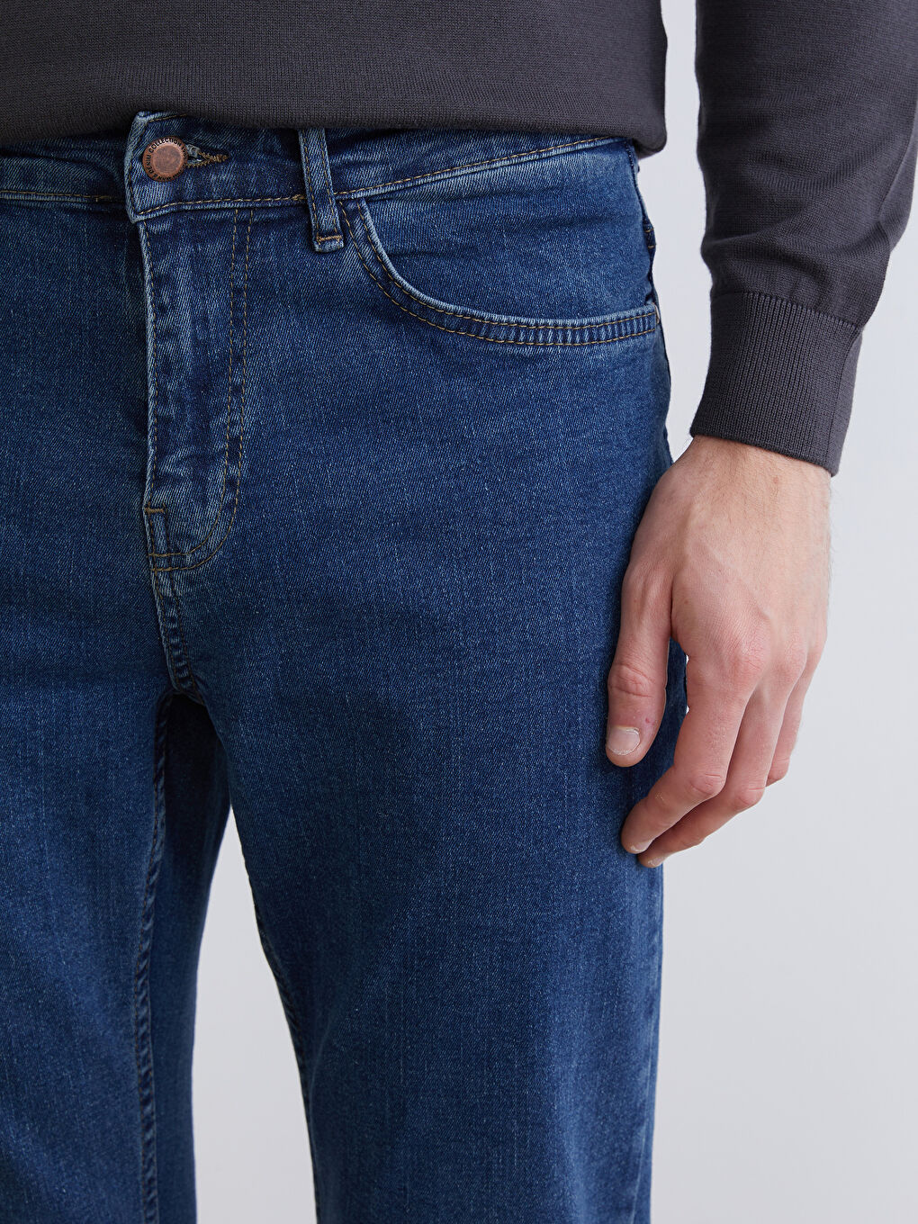 İndigo 790 Rahat Kalıp Erkek Jean Pantolon-2