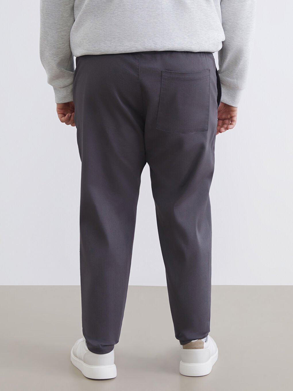 Antrasit Slim Fit Armürlü Erkek Pantolon-6