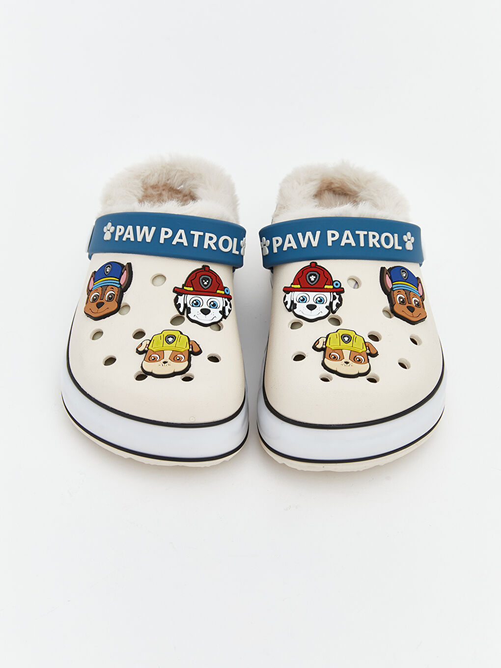 Bej Paw Patrol Baskılı Erkek Bebek Ev Terliği-3