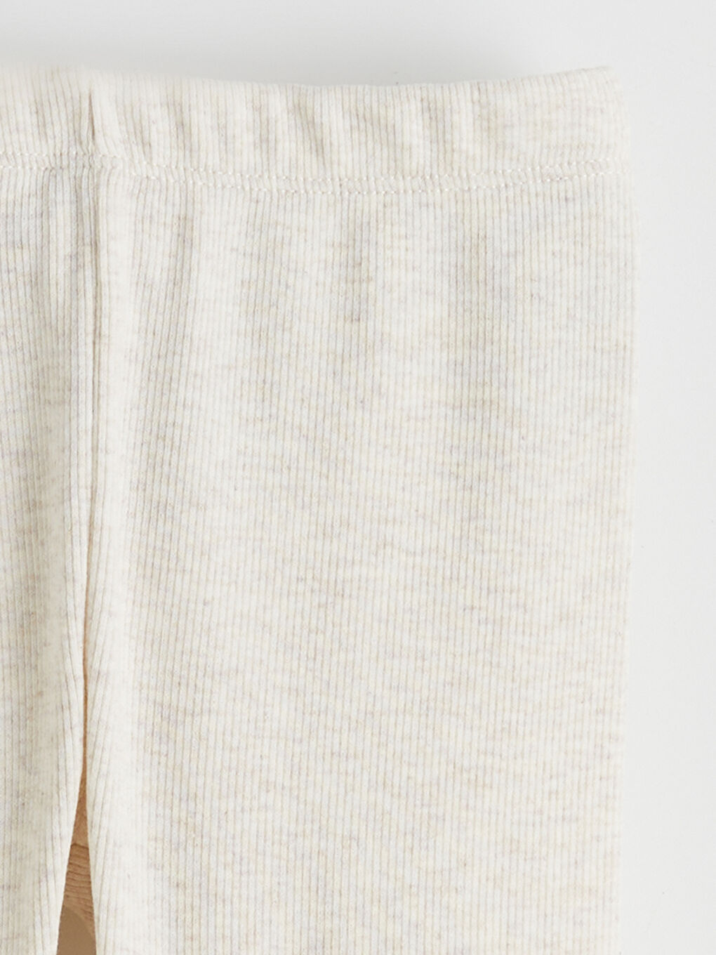 Bej Beli Lastikli Kız Çocuk Pijama Alt-2