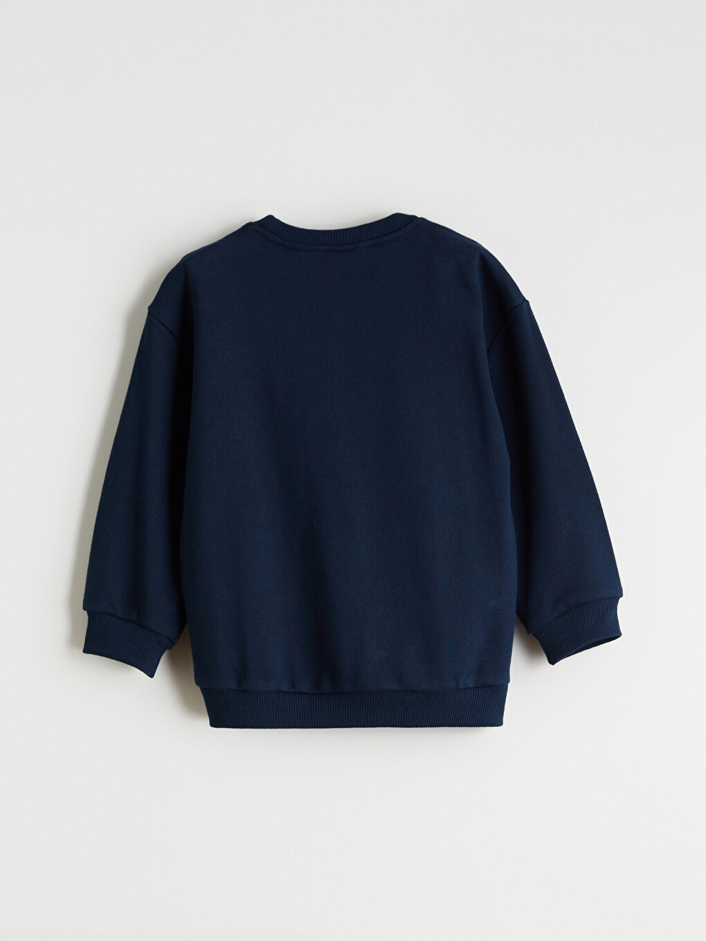 Lacivert Baskılı Erkek Çocuk Sweatshirt-2