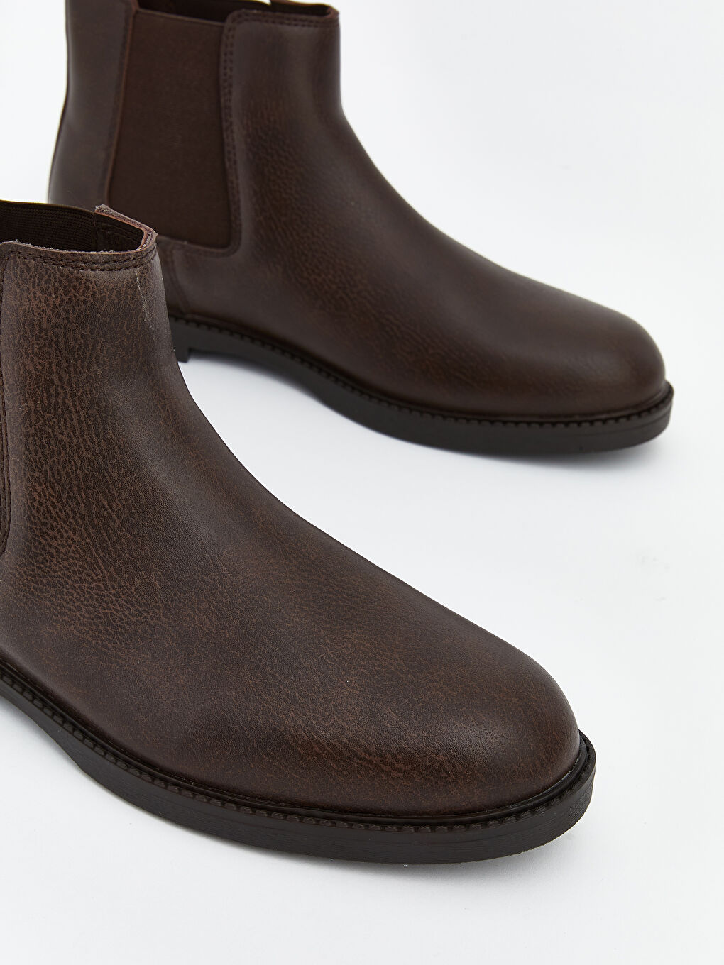 Kahverengi Deri Görünümlü Erkek Bot-2