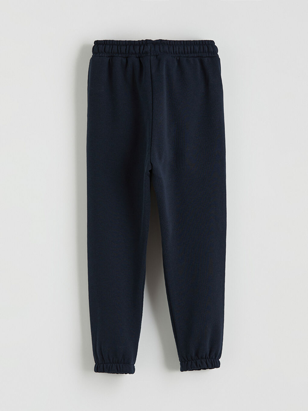 Lacivert Beli Lastikli Erkek Çocuk Jogger Eşofman Altı-1