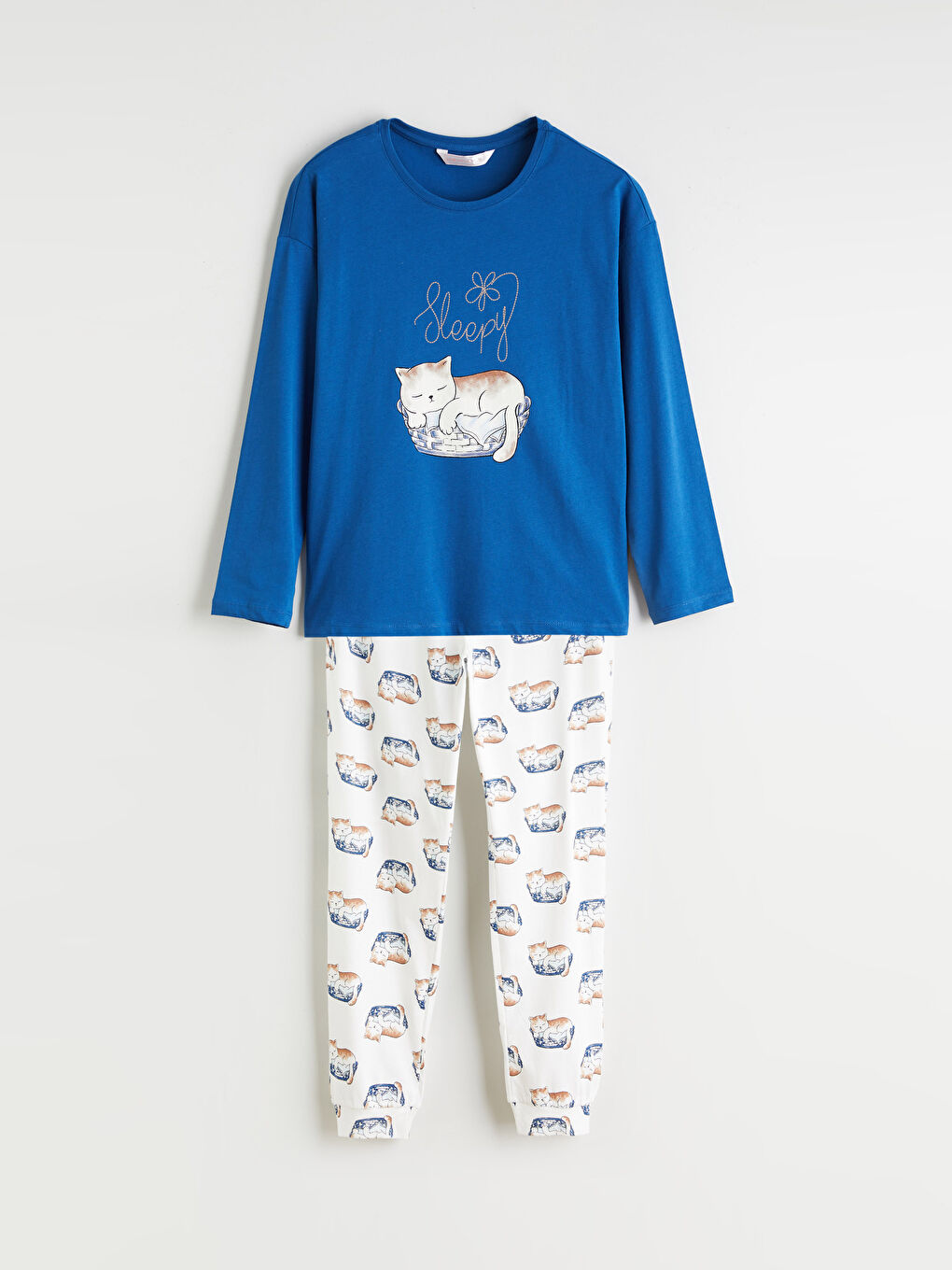 Жена Екрю Комплект пижами-4