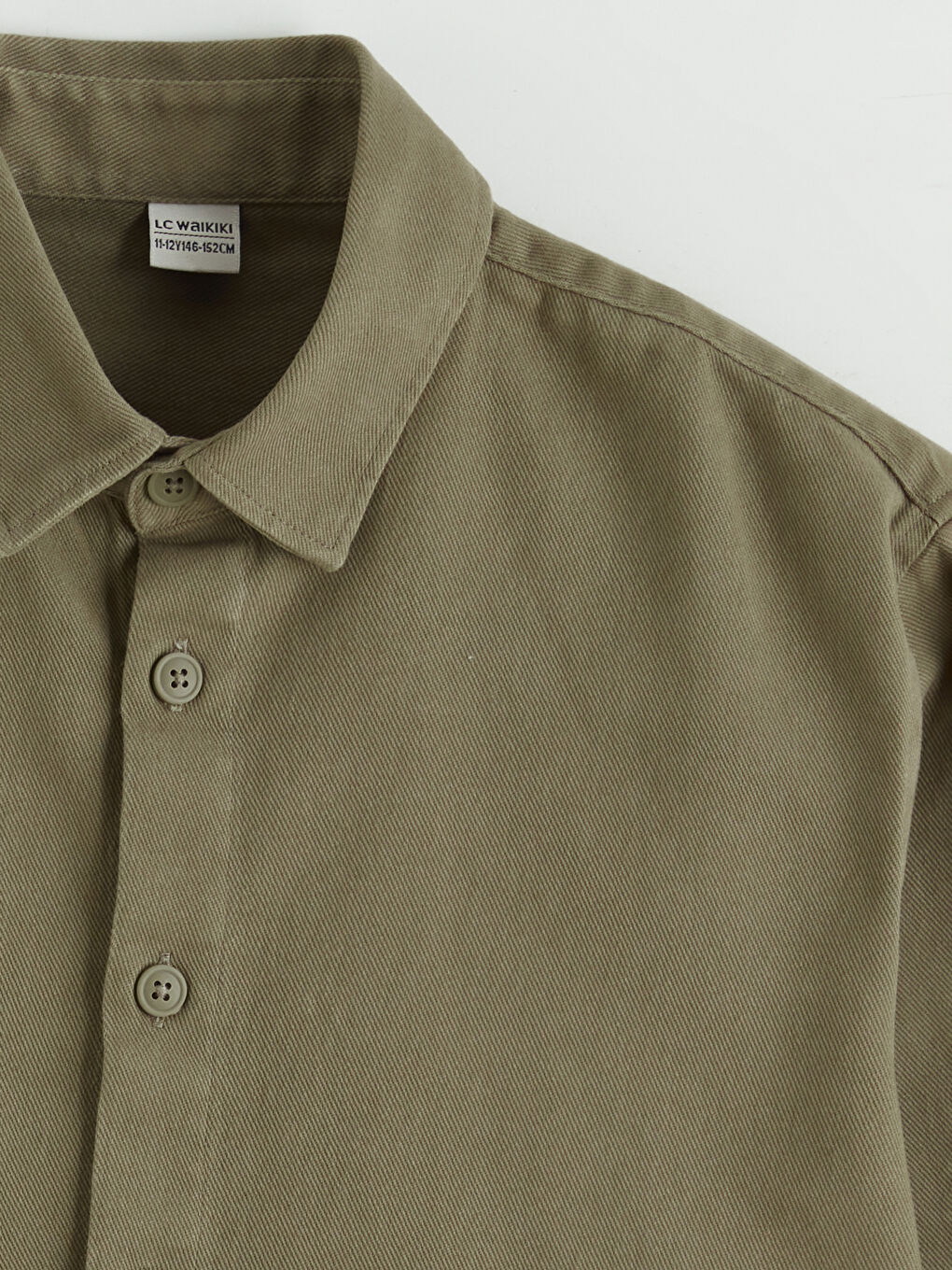 Chemise Basique à Manches Longues pour Garçons-1