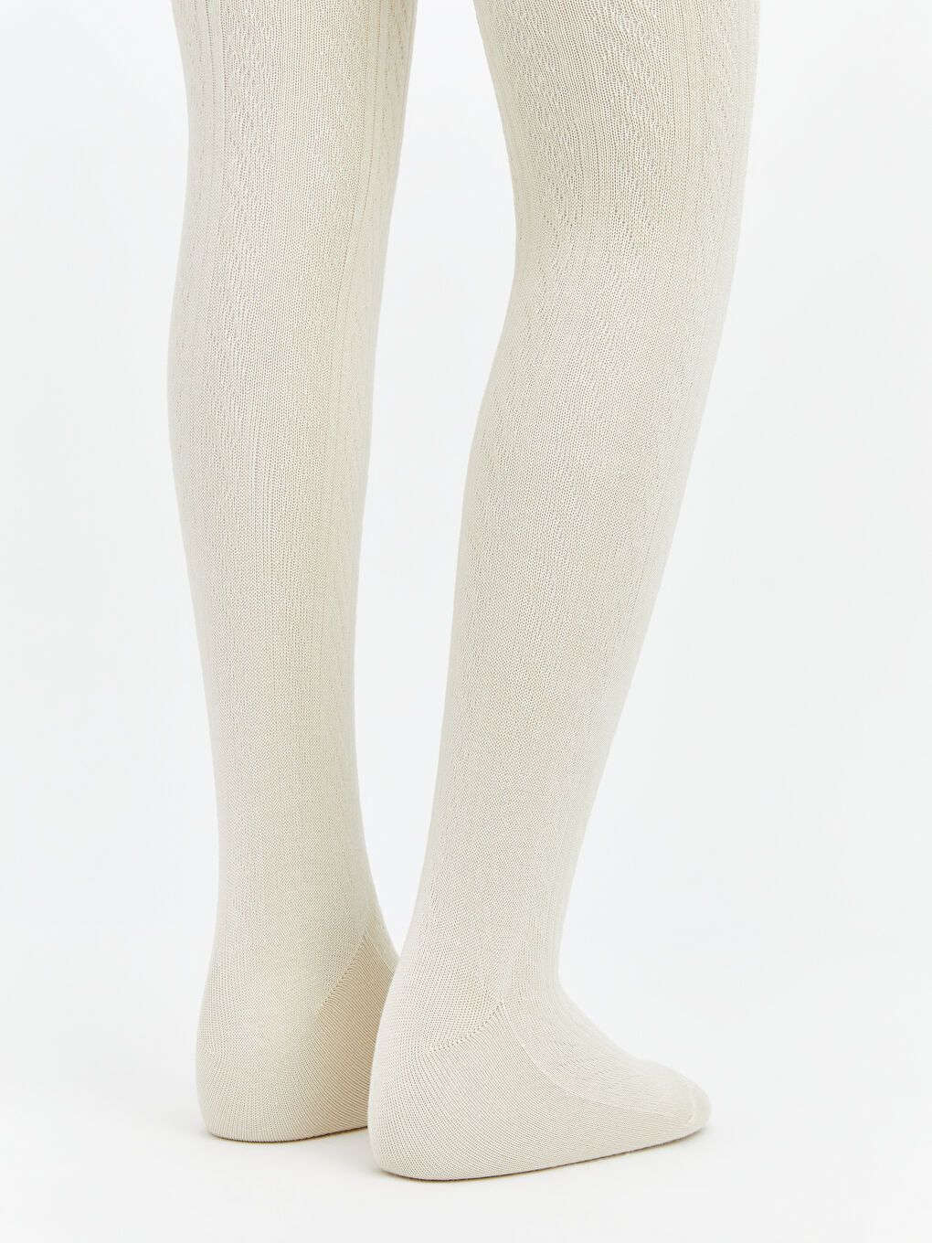 Pembe Desenli Kız Çocuk Külotlu Çorap 2'li-2