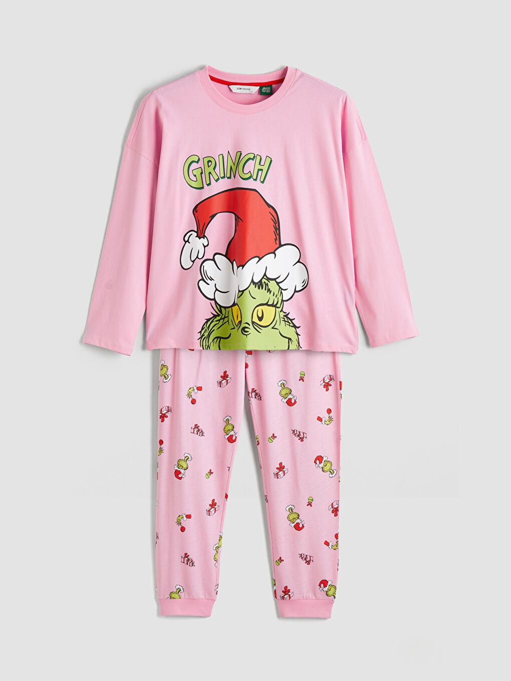Woman PINK Pyjama Set-4