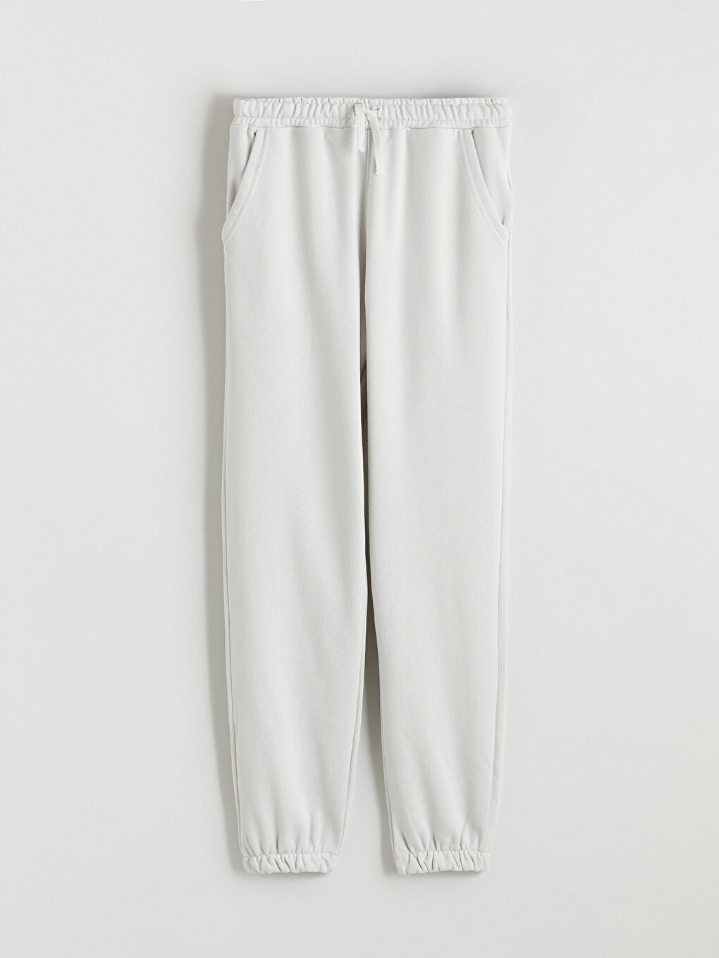 Bej Bisiklet Yaka Erkek Çocuk Eşofman Takımı-5