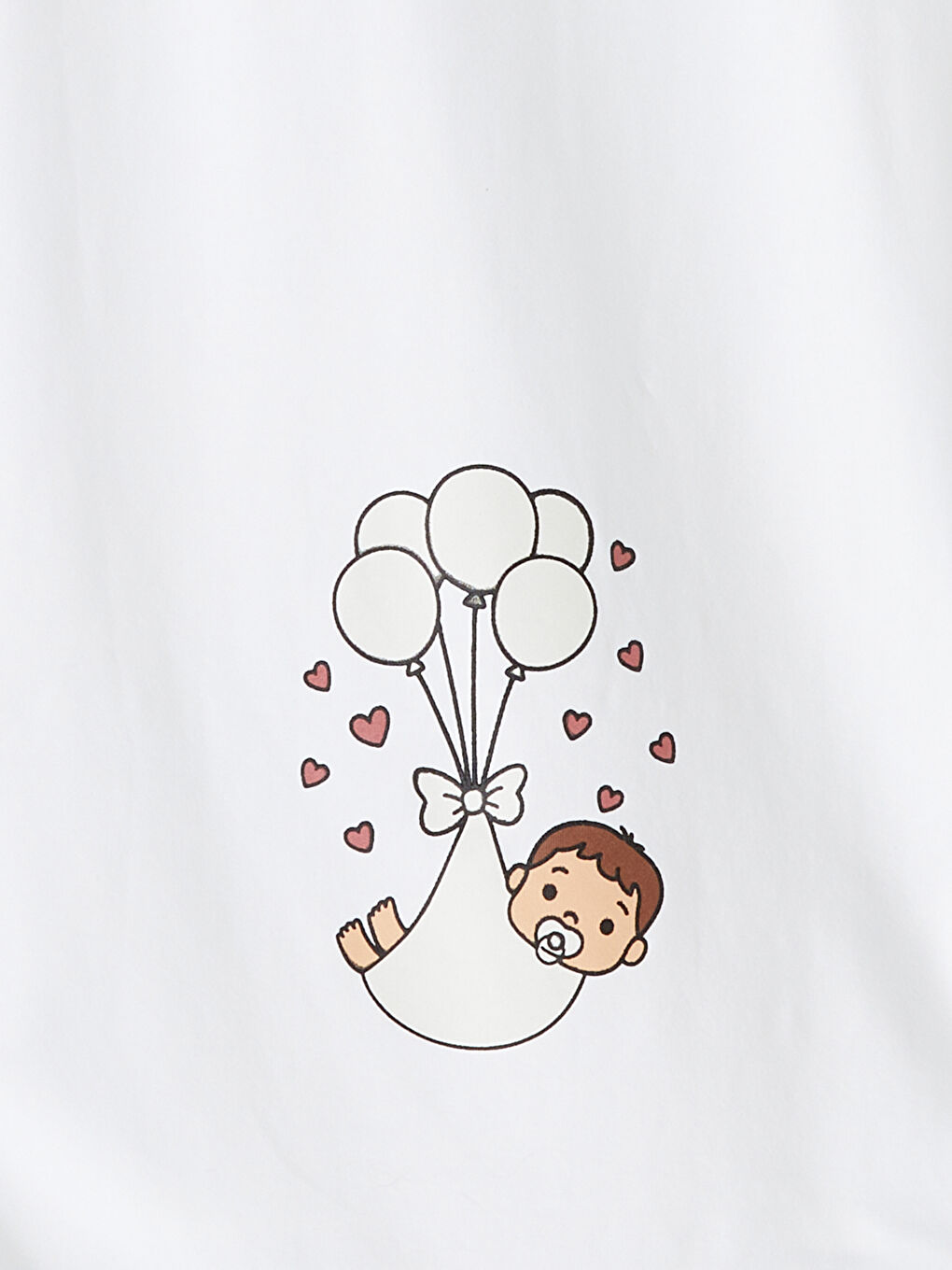 Ženska majica sa printom i okruglim izrezom-6