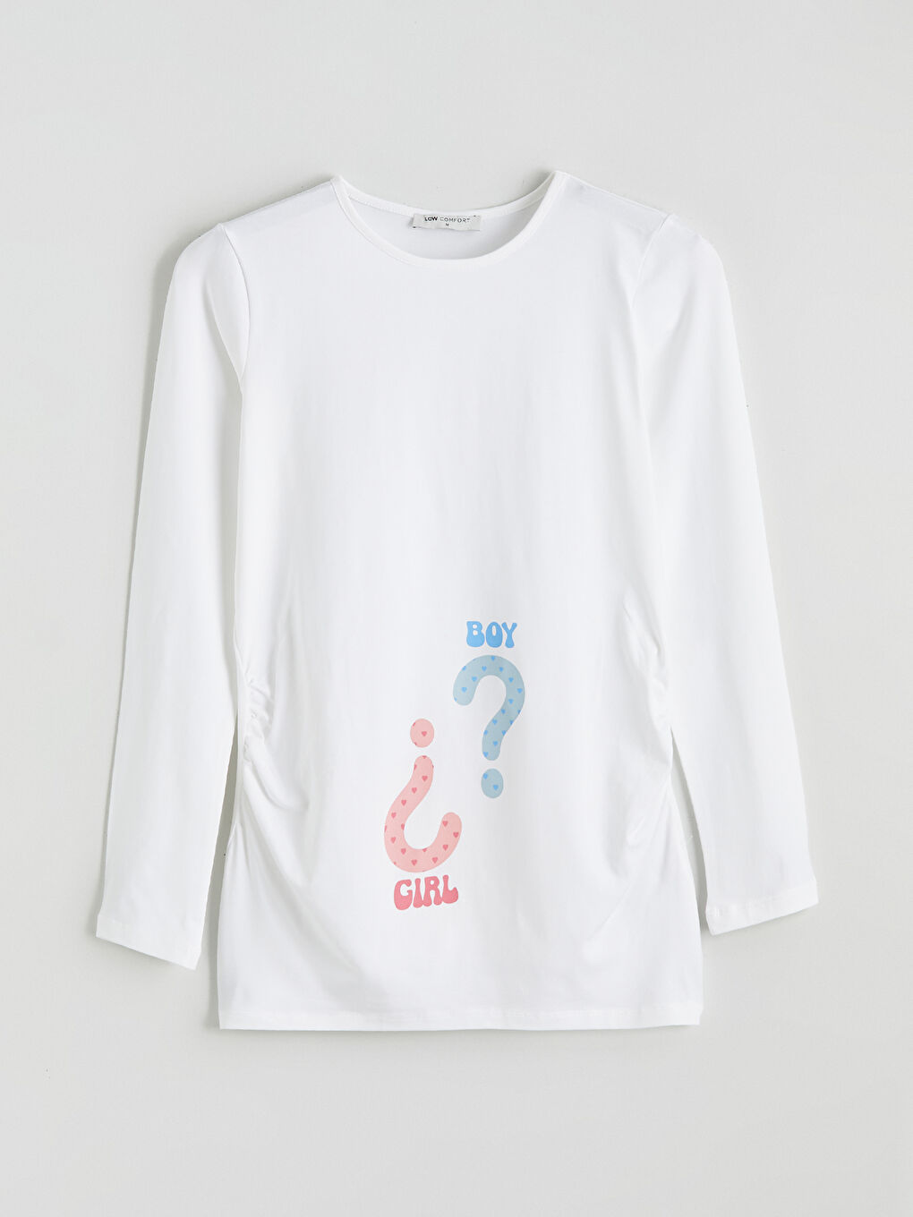 Ženska majica sa printom i okruglim izrezom-5