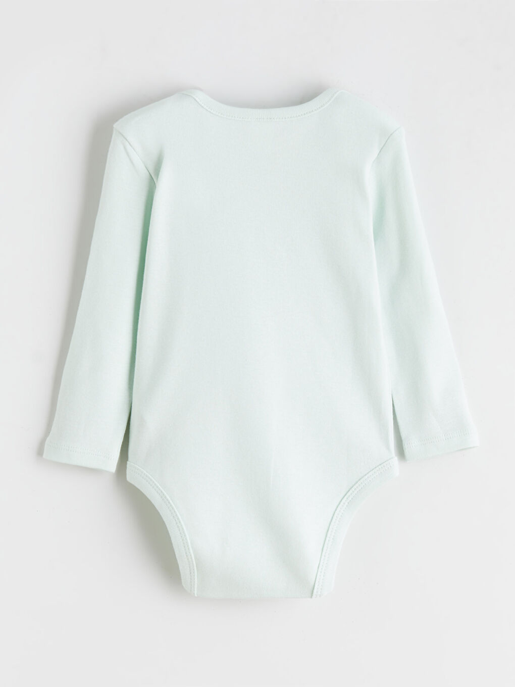 Pembe Bisiklet Yaka Kız Bebek Çıtçıtlı Body 2'li-4