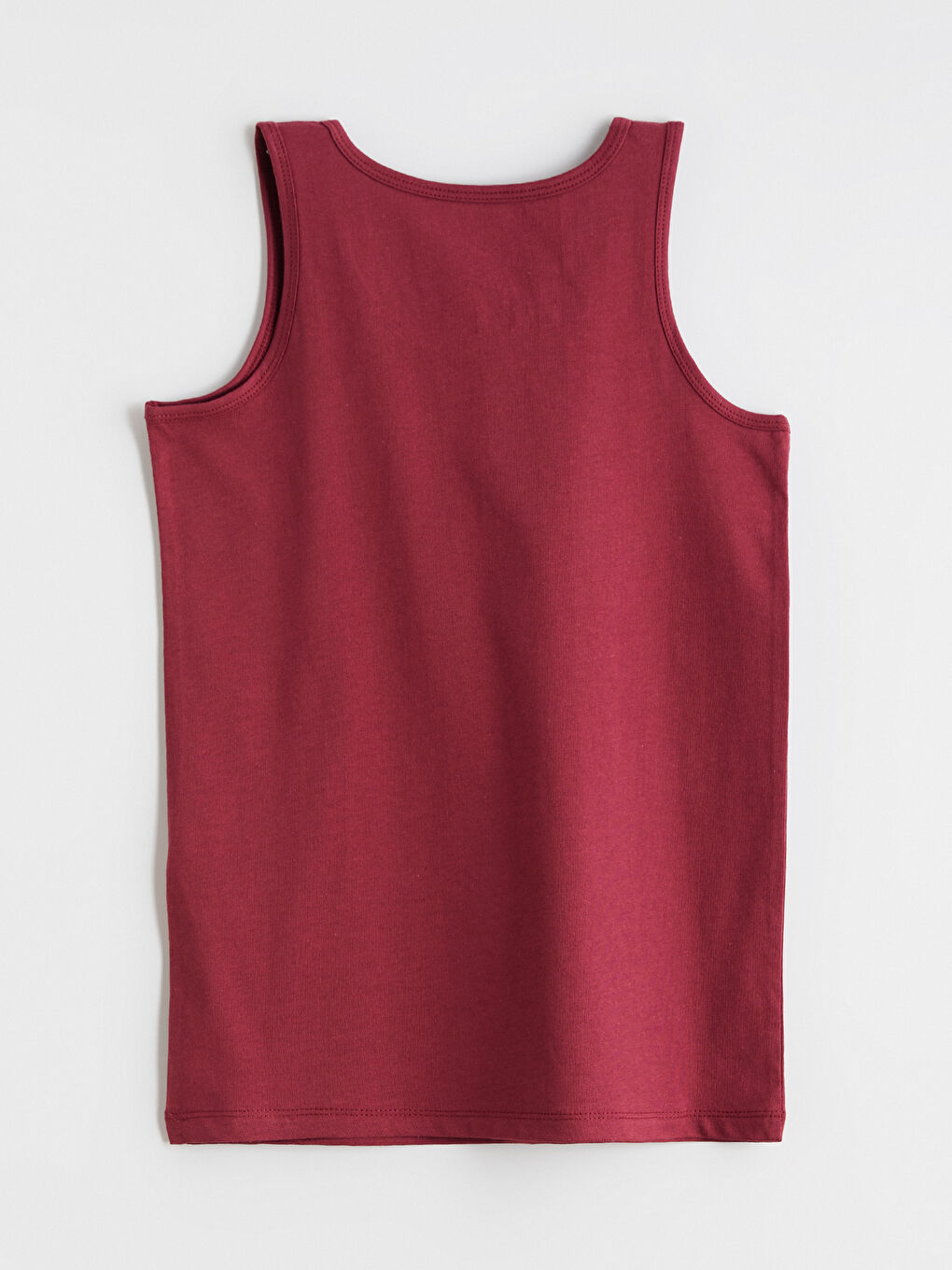 Beyaz Bisiklet Yaka Erkek Çocuk Atlet 2'li-6