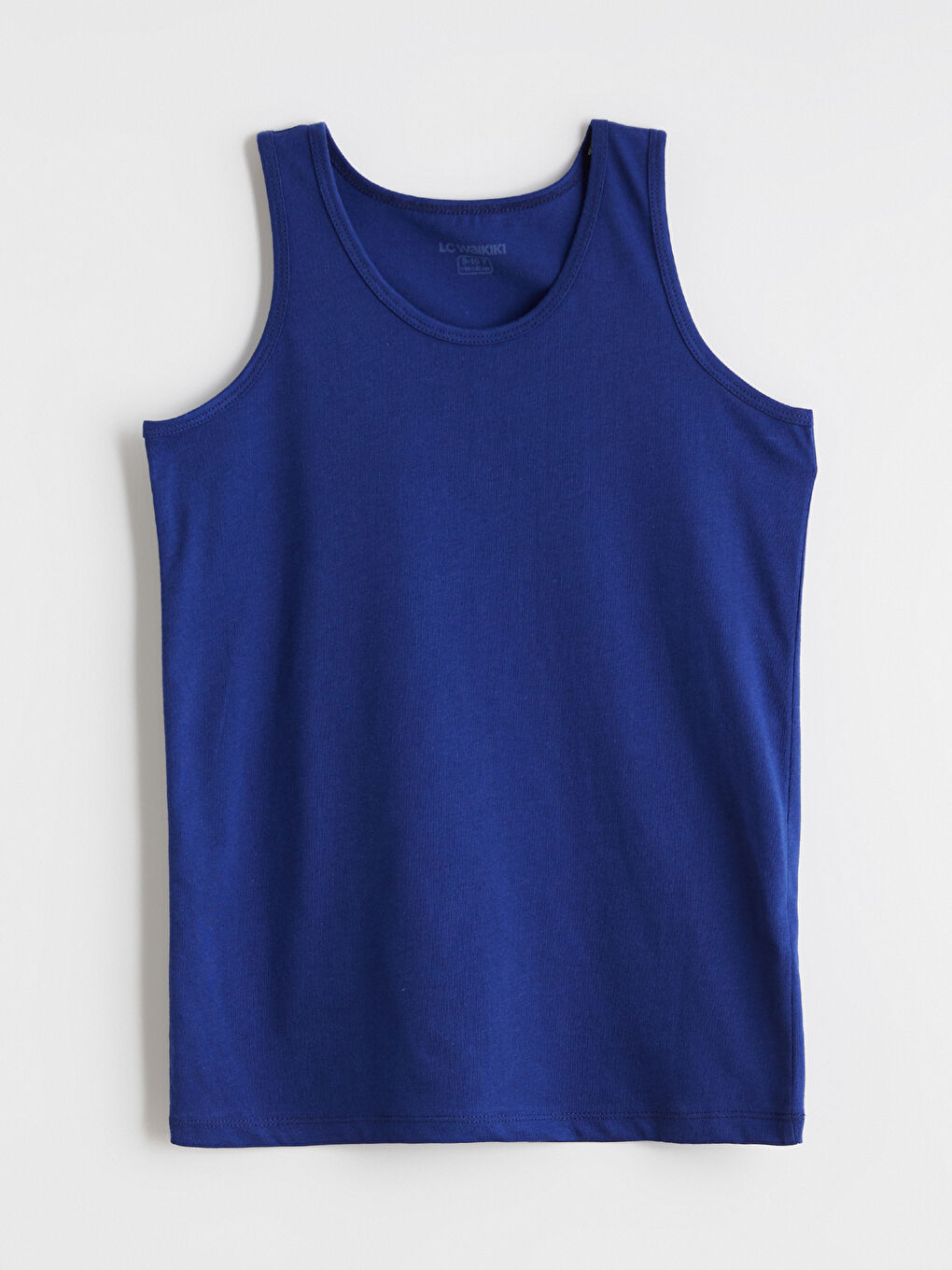 Lacivert Bisiklet Yaka Erkek Çocuk Atlet 2'li-5