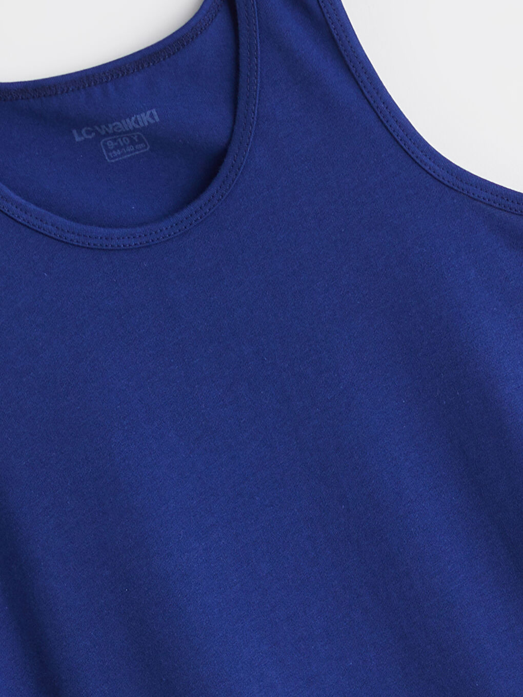 Lacivert Bisiklet Yaka Erkek Çocuk Atlet 2'li-6