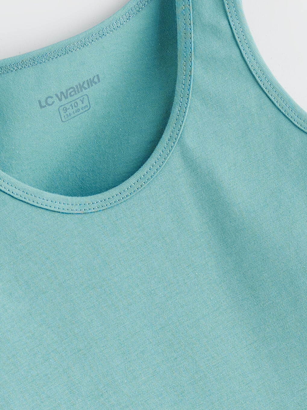 Turkuaz Bisiklet Yaka Erkek Çocuk Atlet 2'li-2