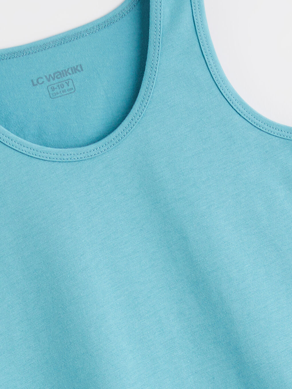 Beyaz Bisiklet Yaka Erkek Çocuk Atlet 2'li-6