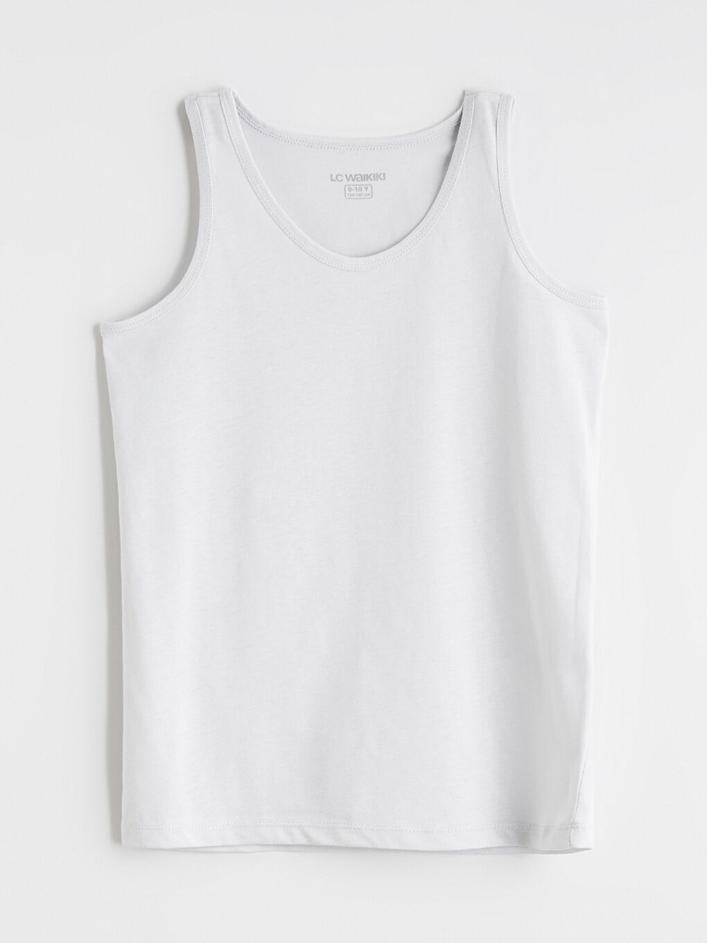 Gri Bisiklet Yaka Erkek Çocuk Atlet