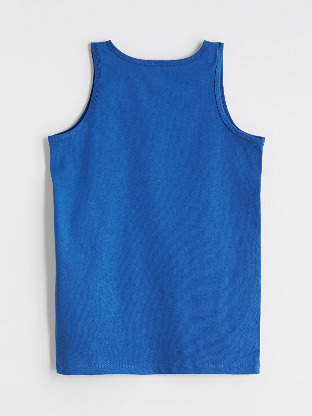 Mavi Bisiklet Yaka Erkek Çocuk Atlet-1