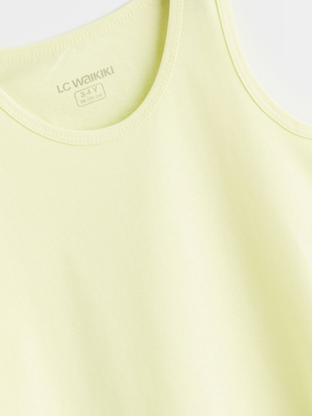 Mavi Bisiklet Yaka Erkek Çocuk Atlet 2'li-2