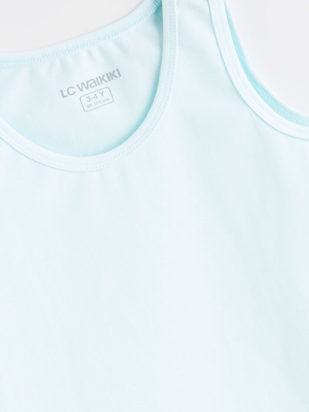 Mavi Bisiklet Yaka Erkek Çocuk Atlet 2'li-5