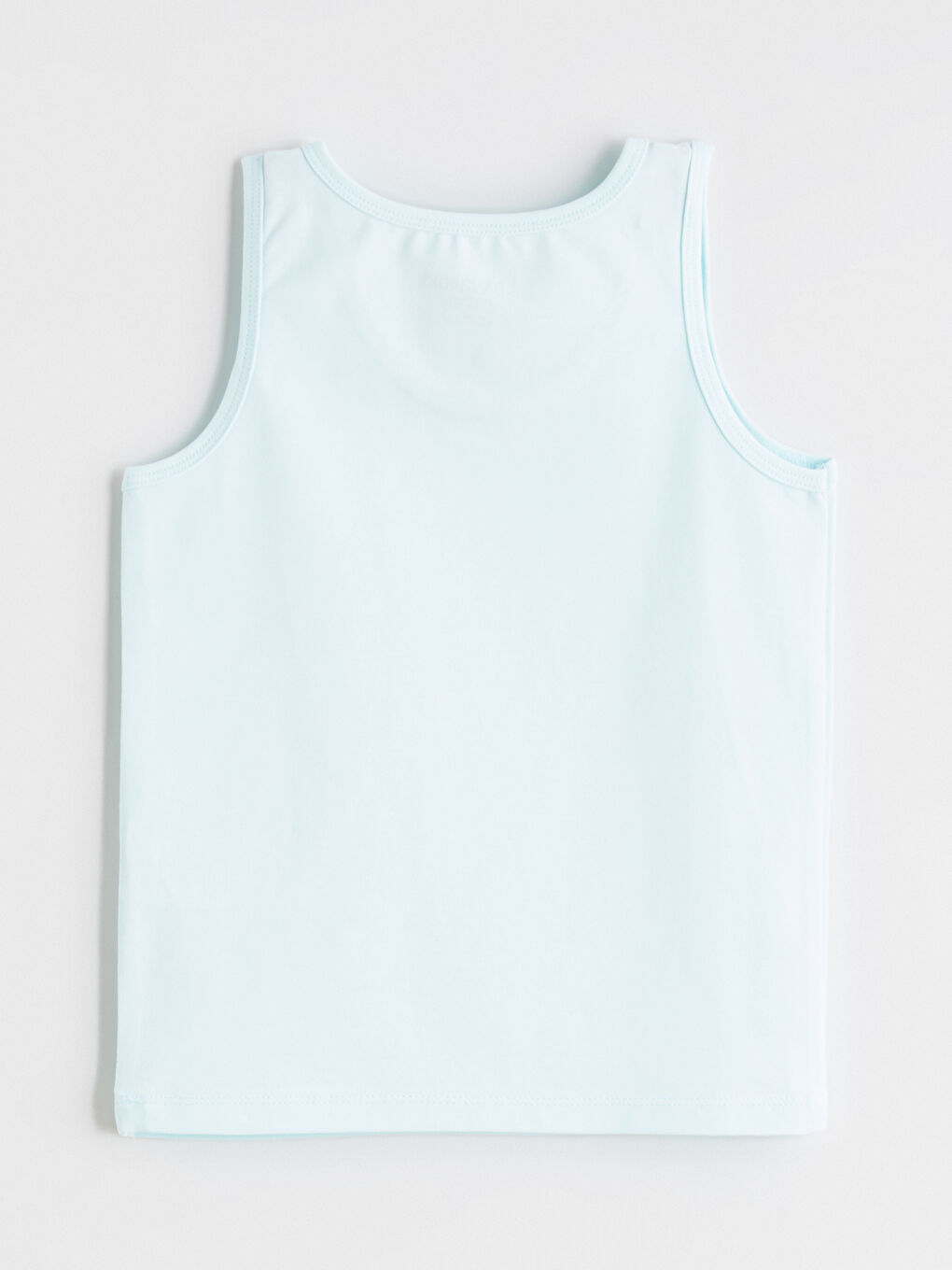 Mavi Bisiklet Yaka Erkek Çocuk Atlet 2'li-6