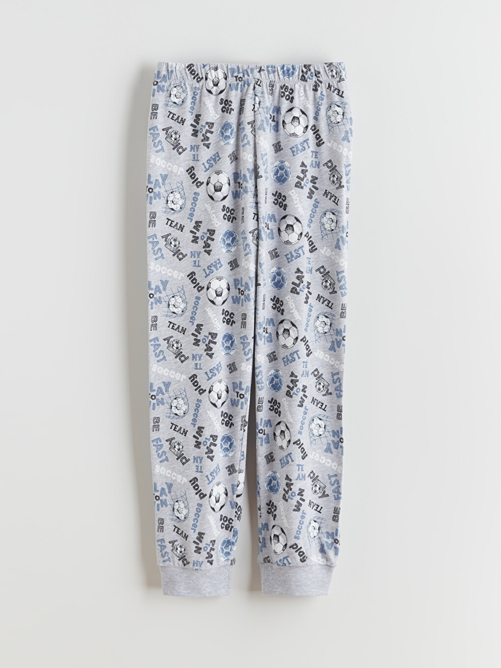 Gri Desenli Erkek Çocuk Pijama Altı