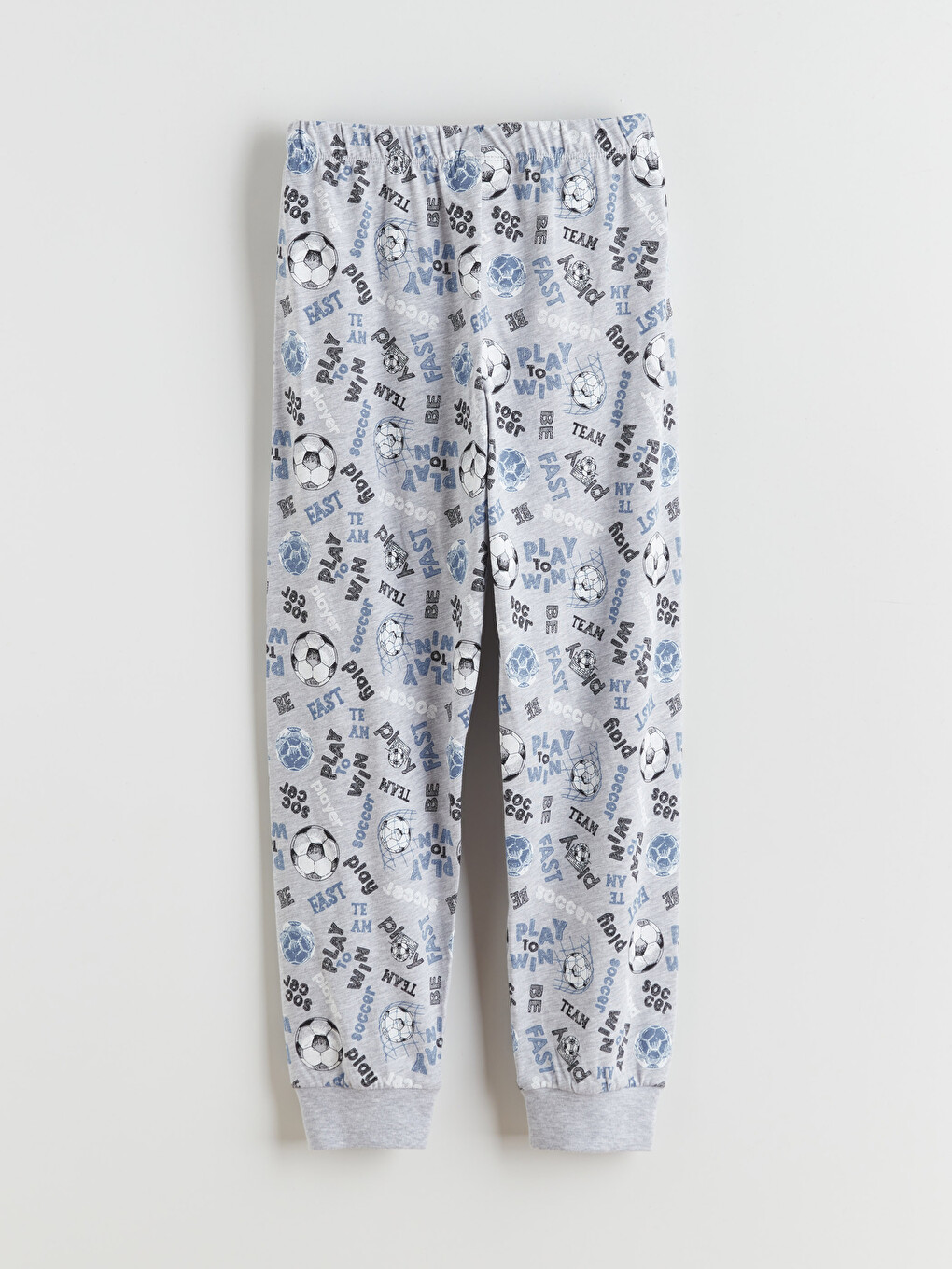 Gri Desenli Erkek Çocuk Pijama Altı-1