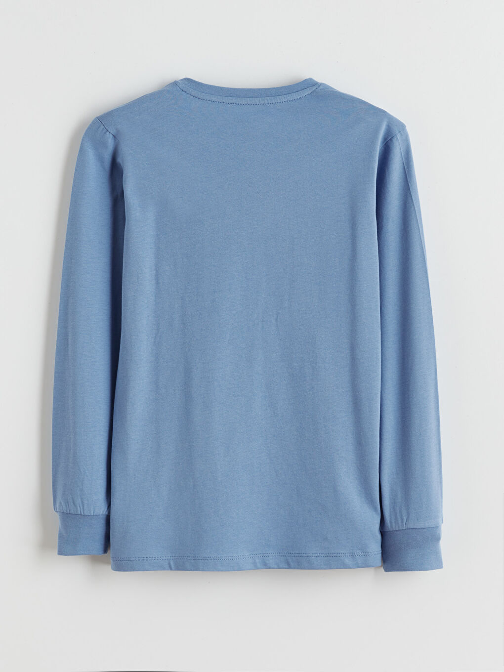 Mavi Bisiklet Yaka Baskılı Erkek Çocuk Pijama Takımı-2