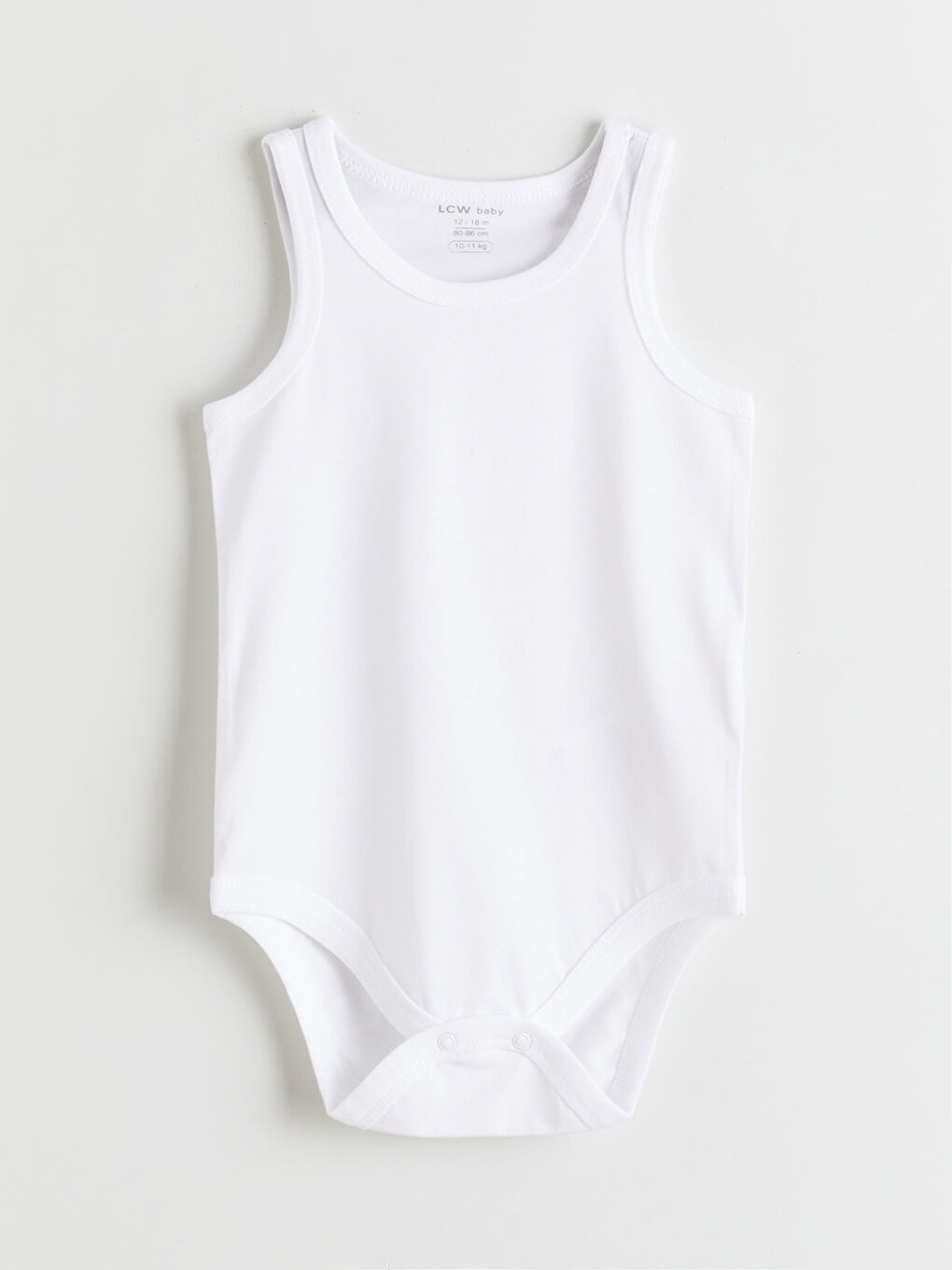 Ekru Basic Erkek Bebek Çıtçıtlı Body 2'li-1