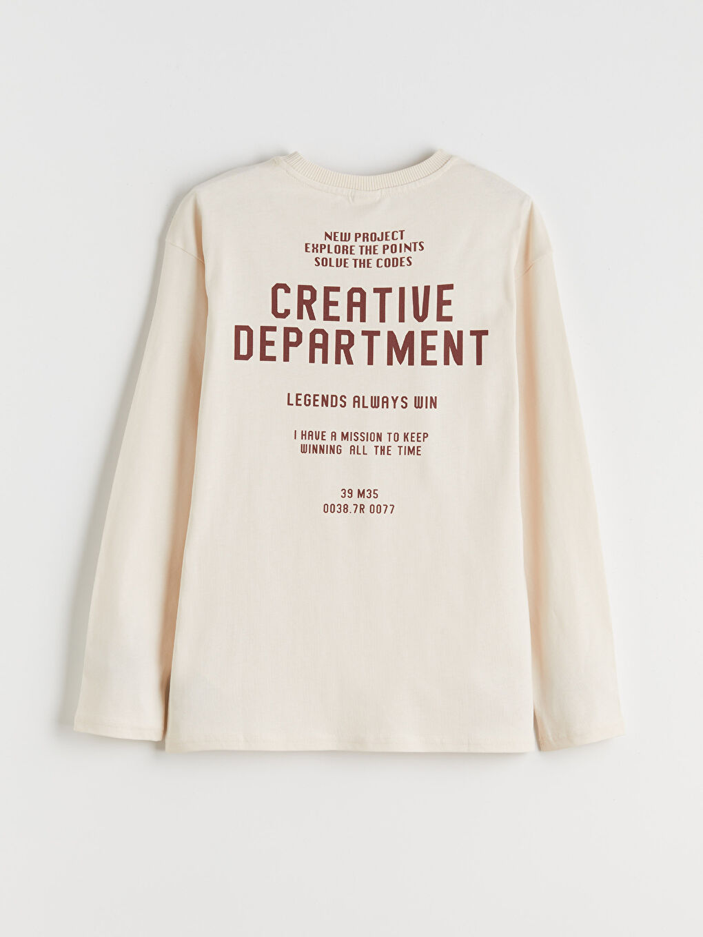 Crew Neck Boys' T-Shirt-2
