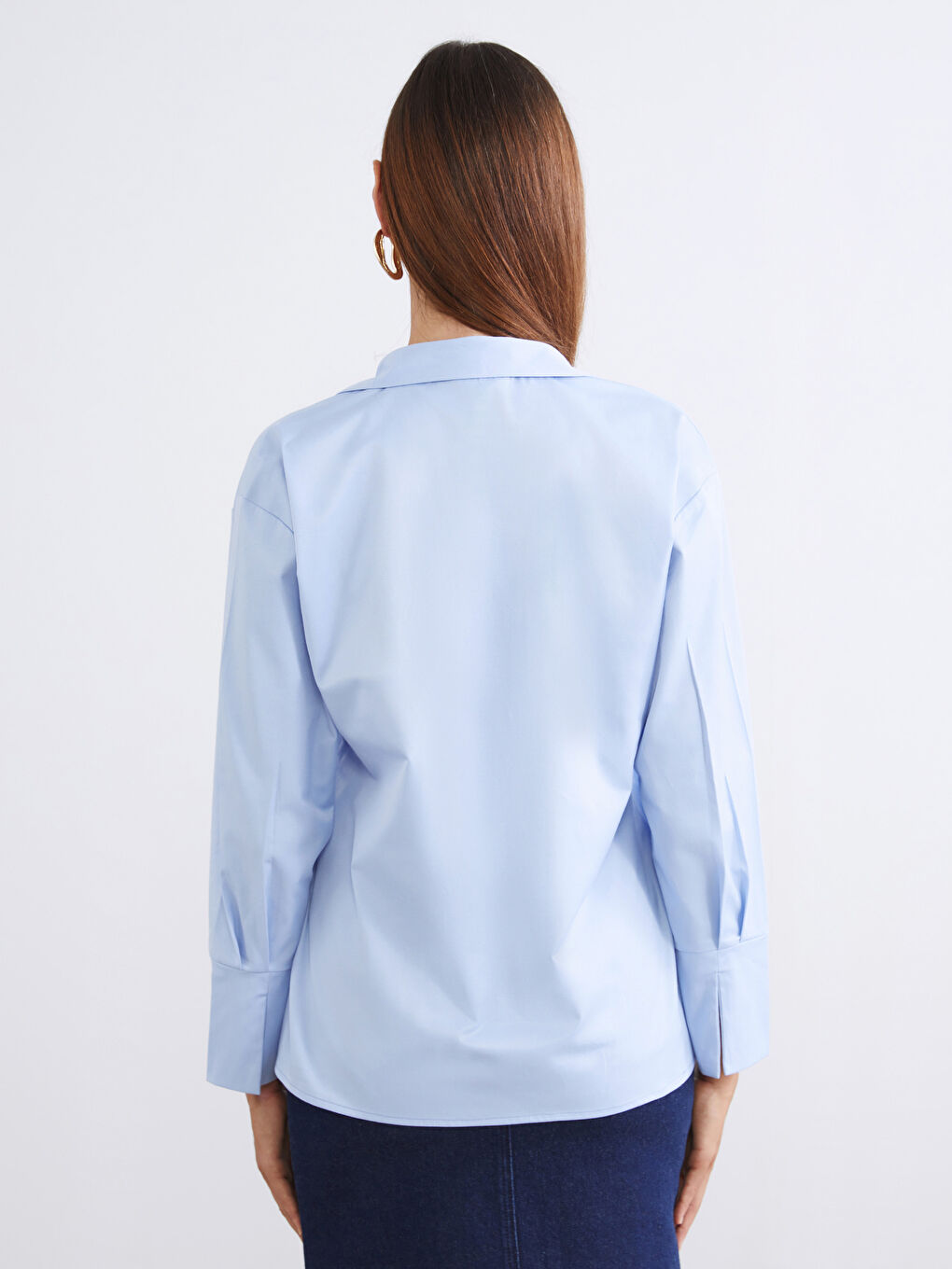 Mavi Regular Fit Kadın Gömlek-4