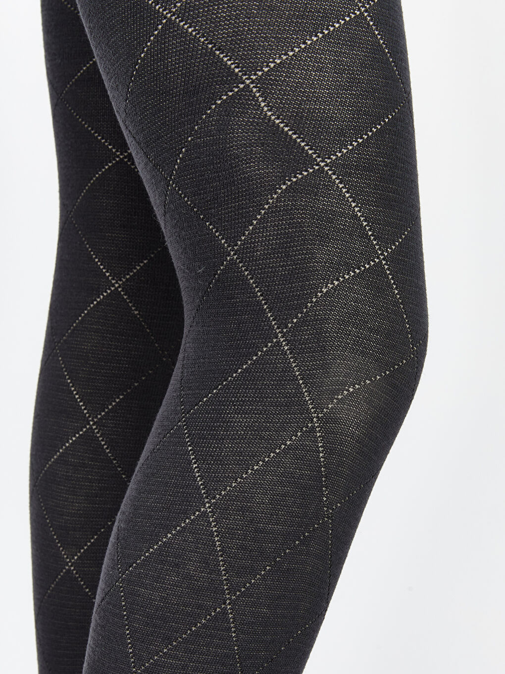 Patterned Girls' Tights 2 Pack-1