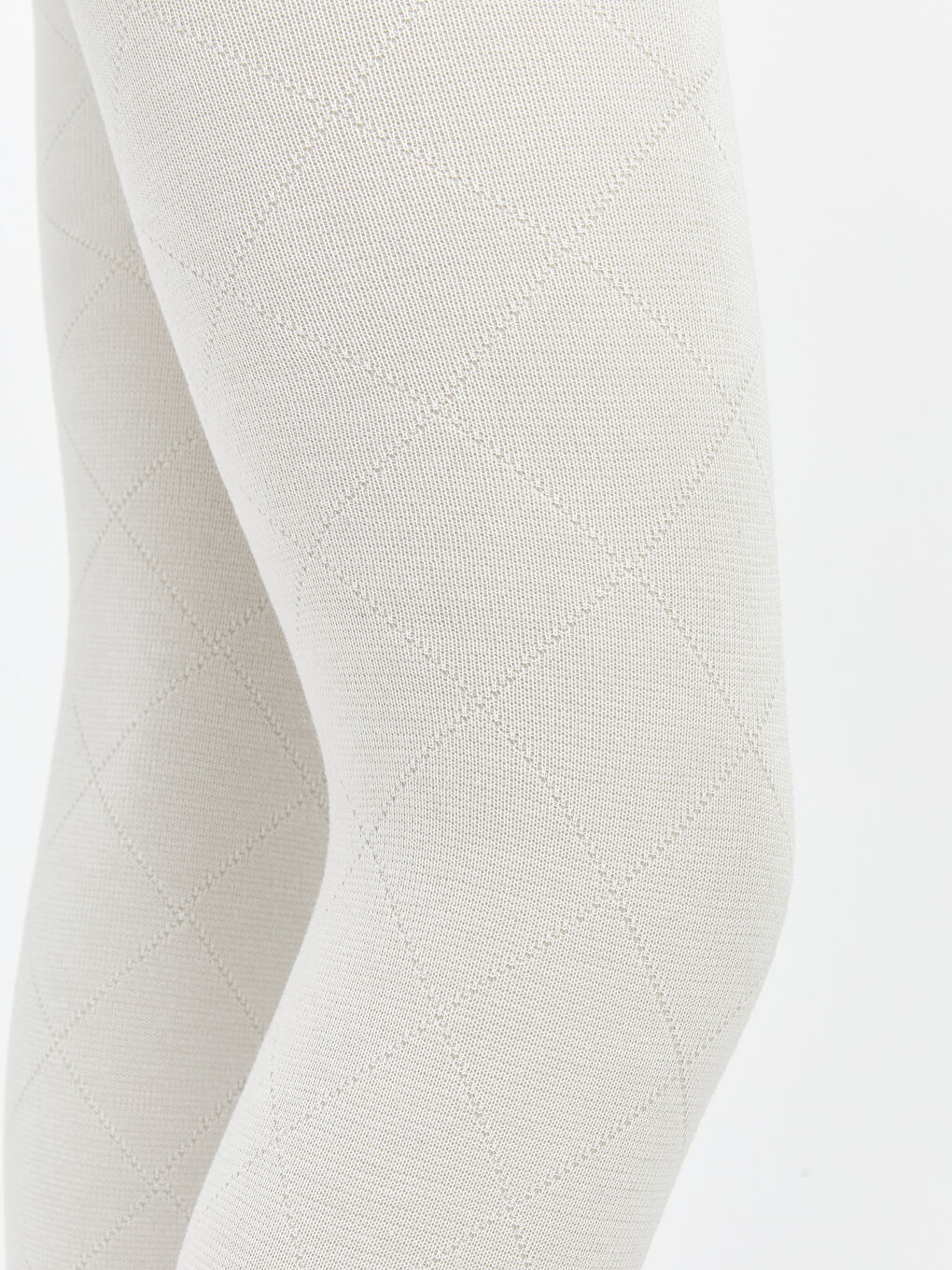 Patterned Girls' Tights 2 Pack-3