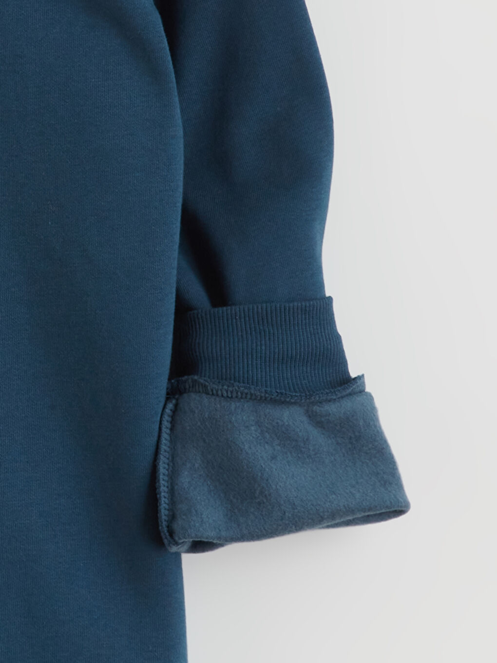 Hooded Boys' Thick Zip-Up Sweatshirt-1