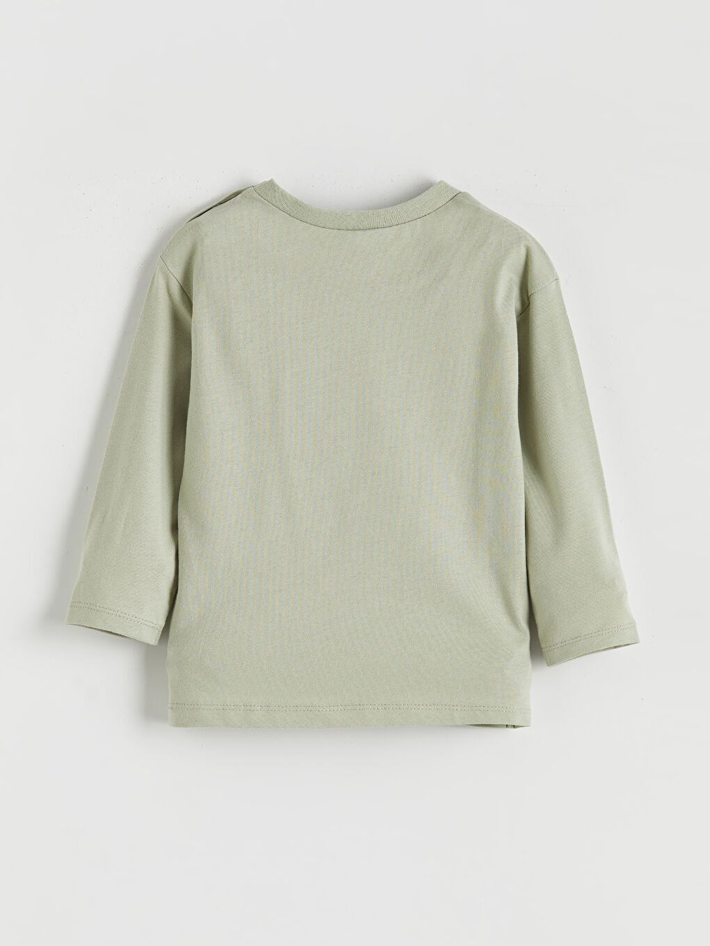 Yeşil Bisiklet Yaka Erkek Bebek Tişört ve Eşofman Altı-2