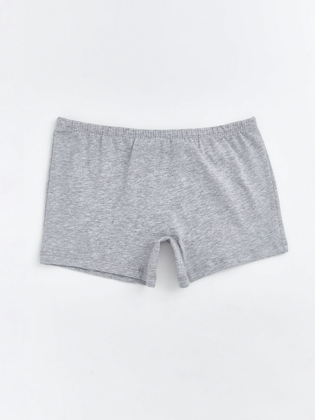 Gri Basic Kız Çocuk Boxer