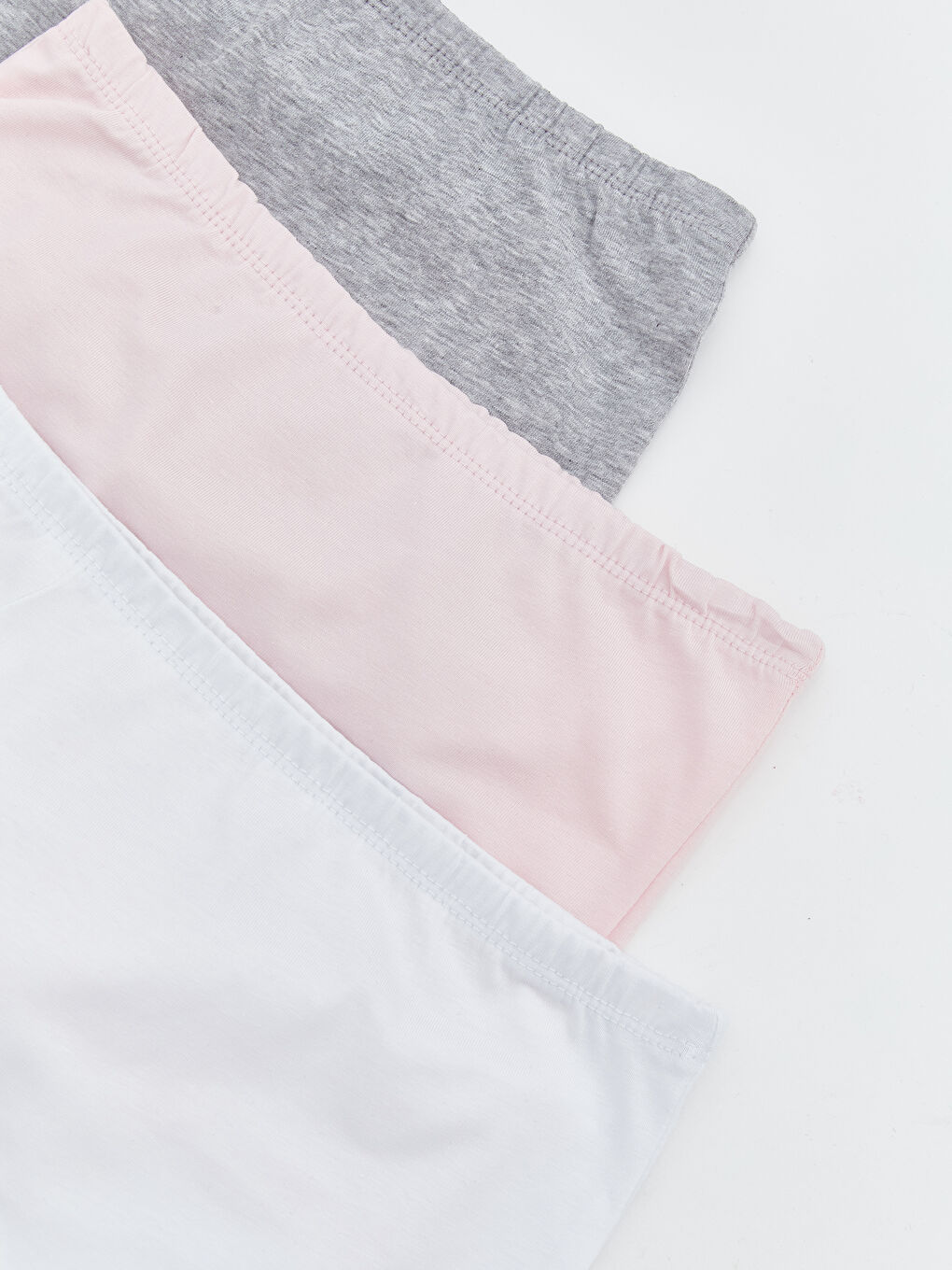 Pembe Basic Kız Çocuk Boxer 3'lü-2