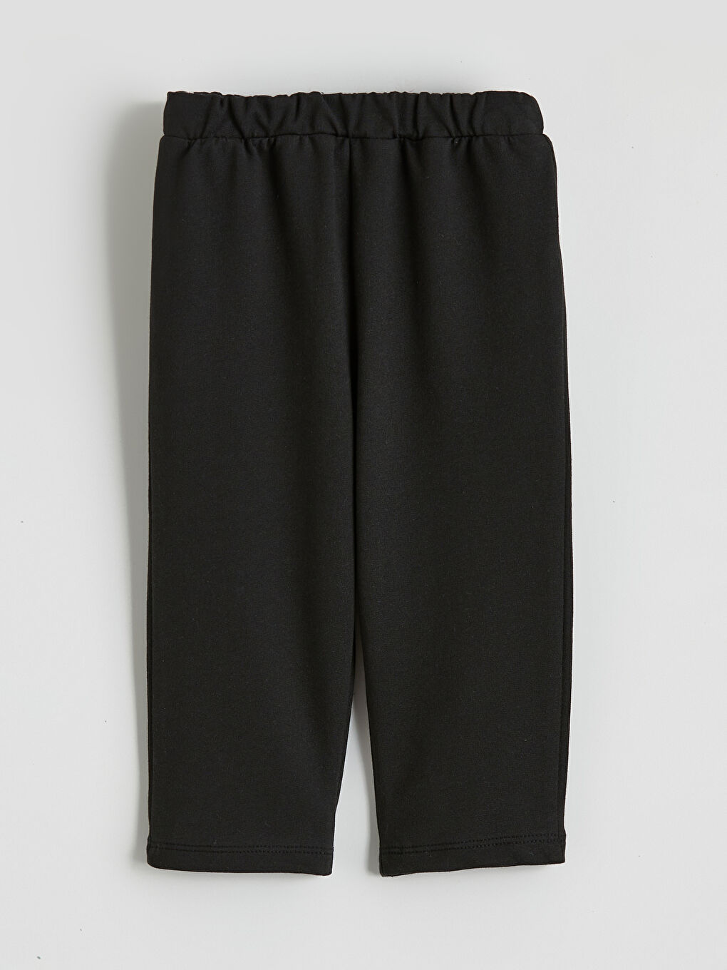 Gri Beli Lastikli Erkek Bebek Jogger Eşofman Altı